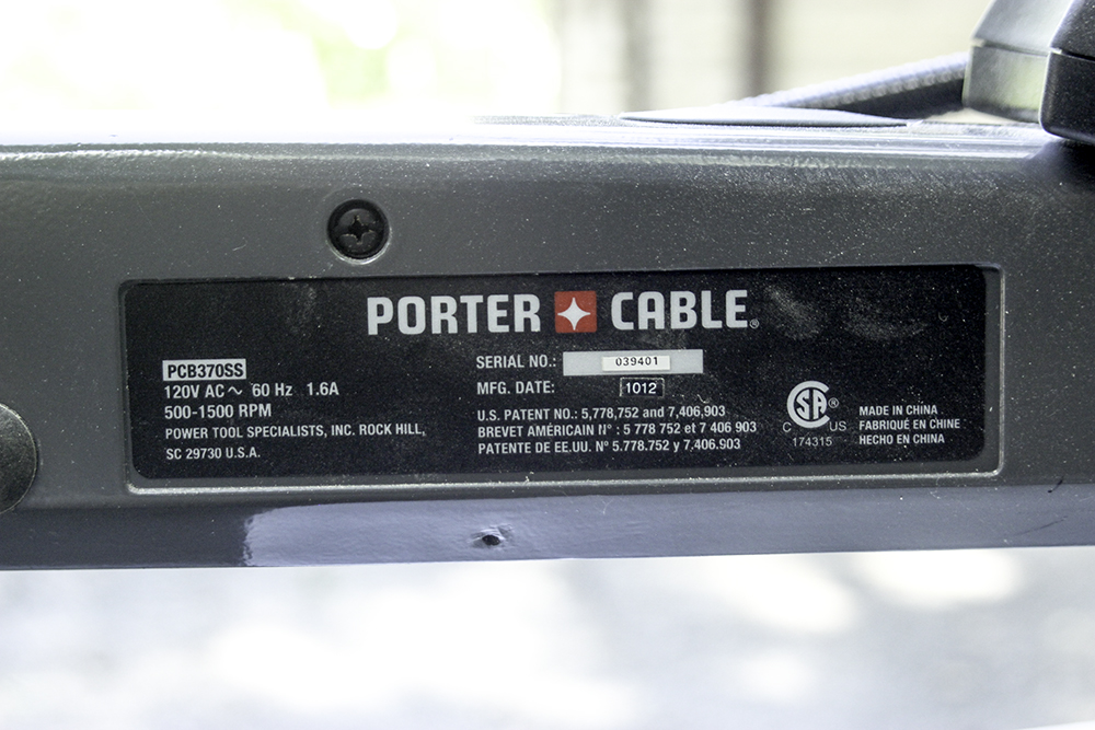 Porter-Cable 1.6 Amp Variable Speed Scroll Saw