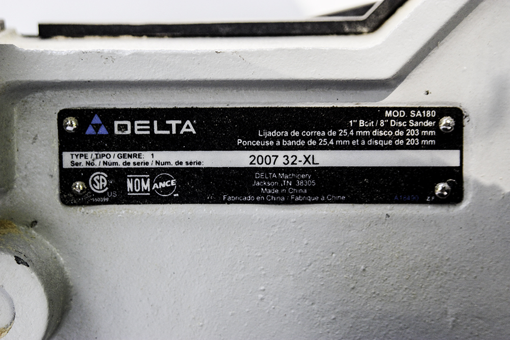 Delta 1" Belt Sander and 8" Disc Sander