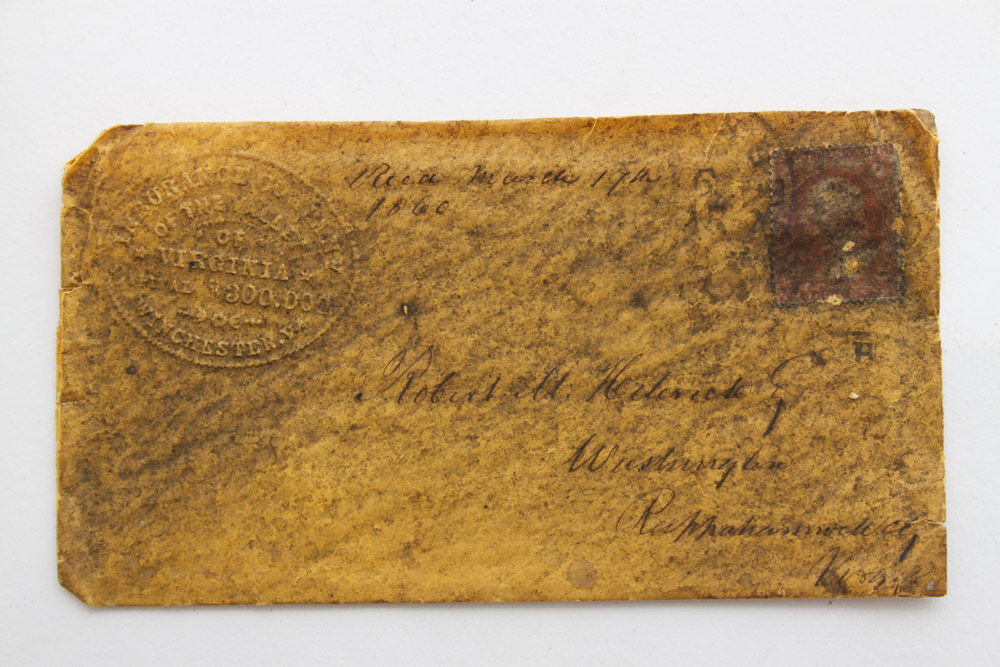 Four 19th Century Envelopes with Original Stamps