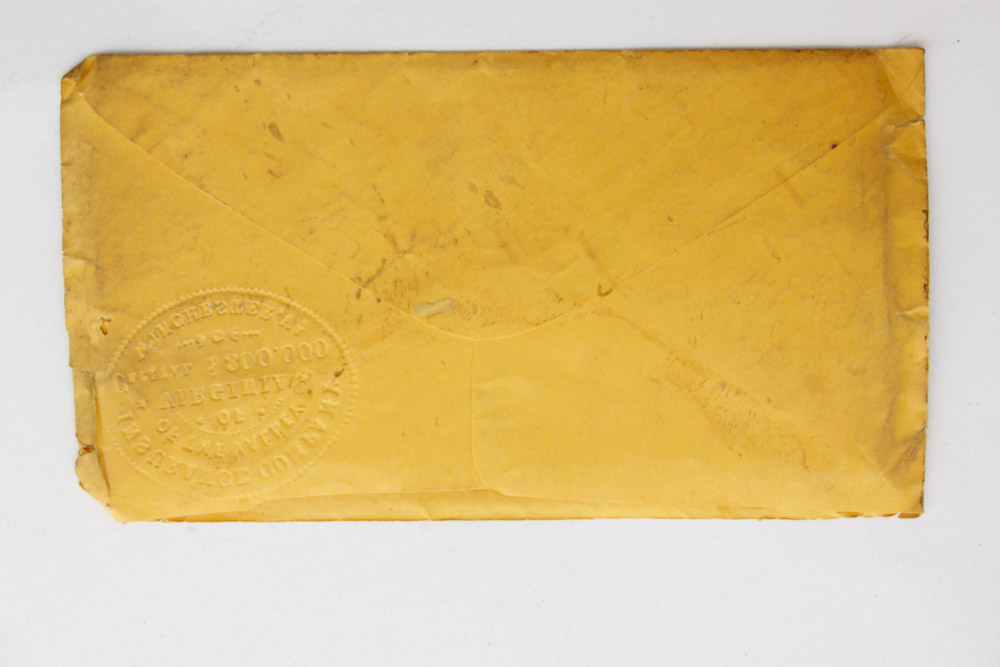 Four 19th Century Envelopes with Original Stamps