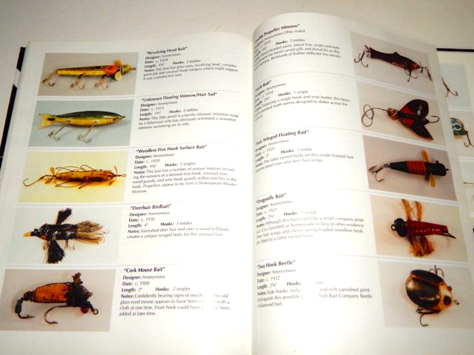 Vintage Fishing Lures & Book