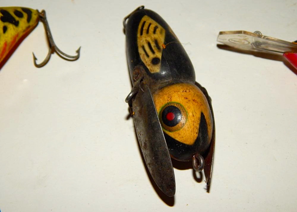 Vintage Fishing Lures & Book