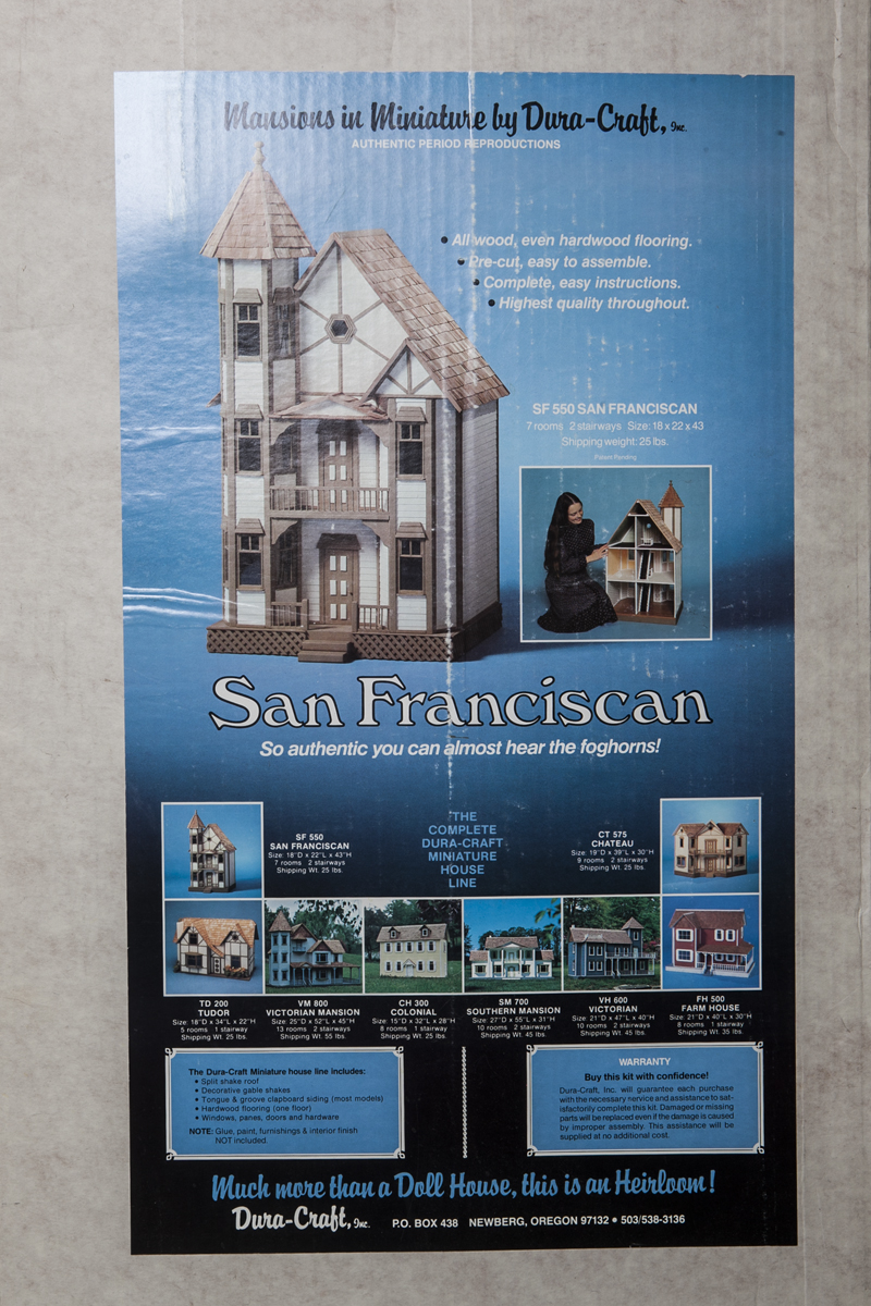 Dura-Craft San Franciscan Mini Mansion Dollhouse
