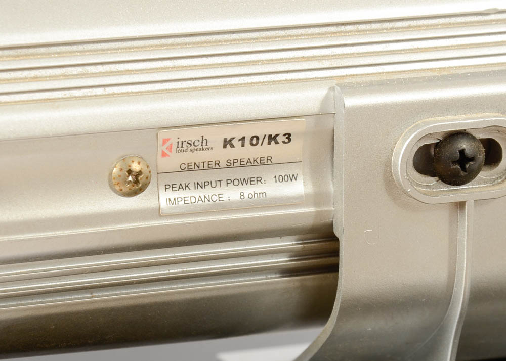 Kirsch K10 5.1 Surround Sound Speaker Set