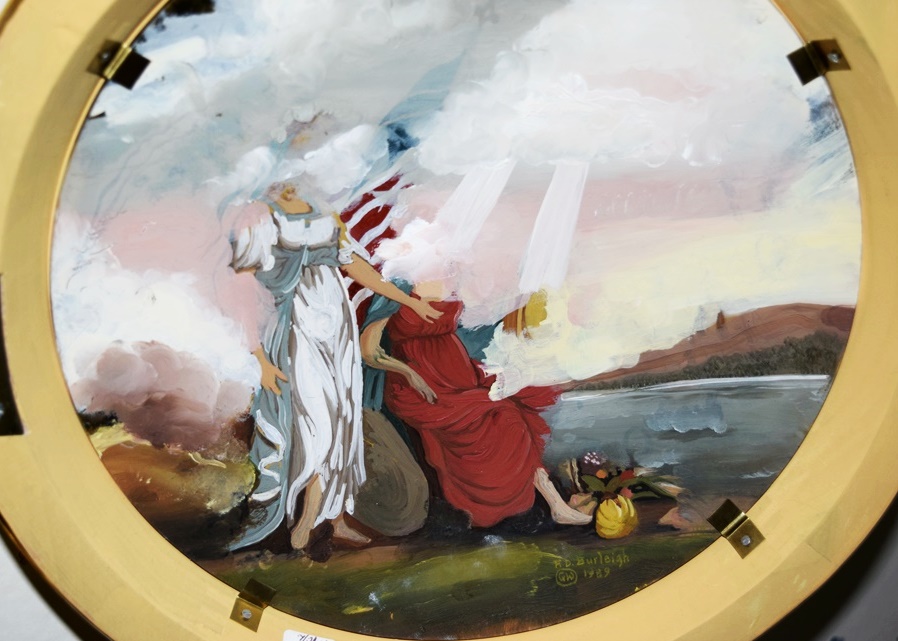 L. Curtis Girandole Banjo Clock by Ted Burleigh, Jr.