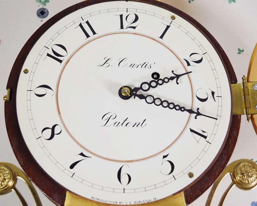 L. Curtis Girandole Banjo Clock by Ted Burleigh, Jr.