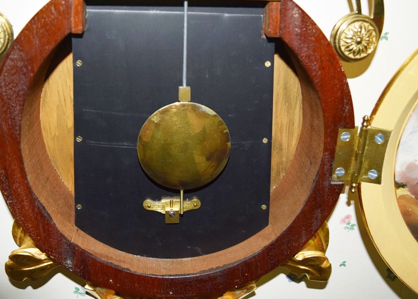 L. Curtis Girandole Banjo Clock by Ted Burleigh, Jr.