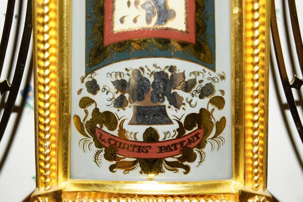 L. Curtis Girandole Banjo Clock by Ted Burleigh, Jr.