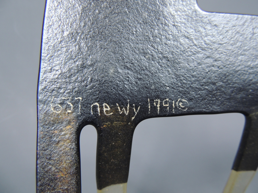 Electric Blue Fused Art Glass Horse by Newy Fagan