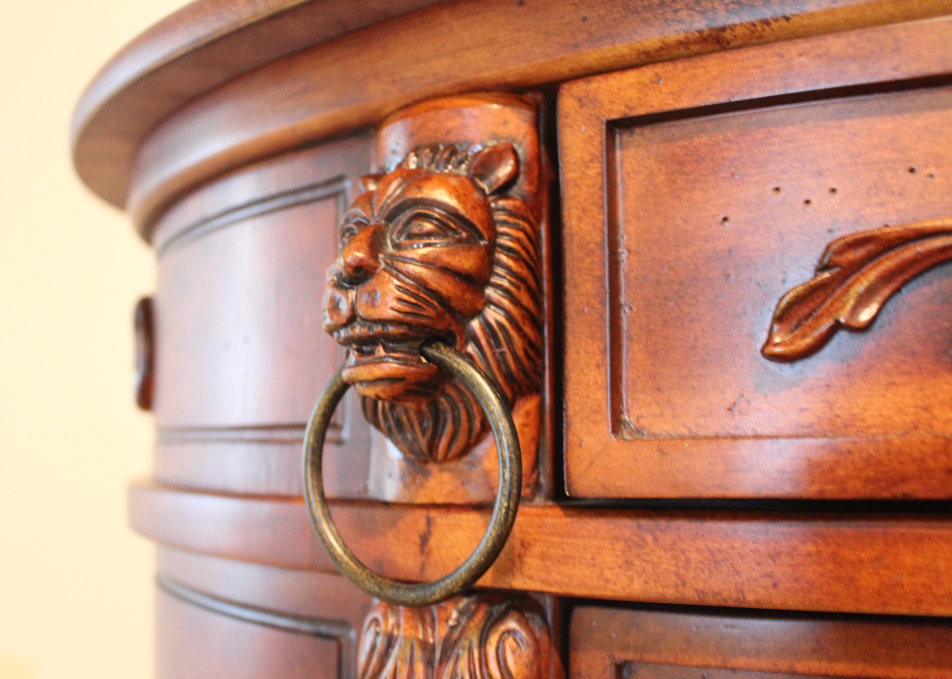 Powell Limited Chest With Ornate Carvings