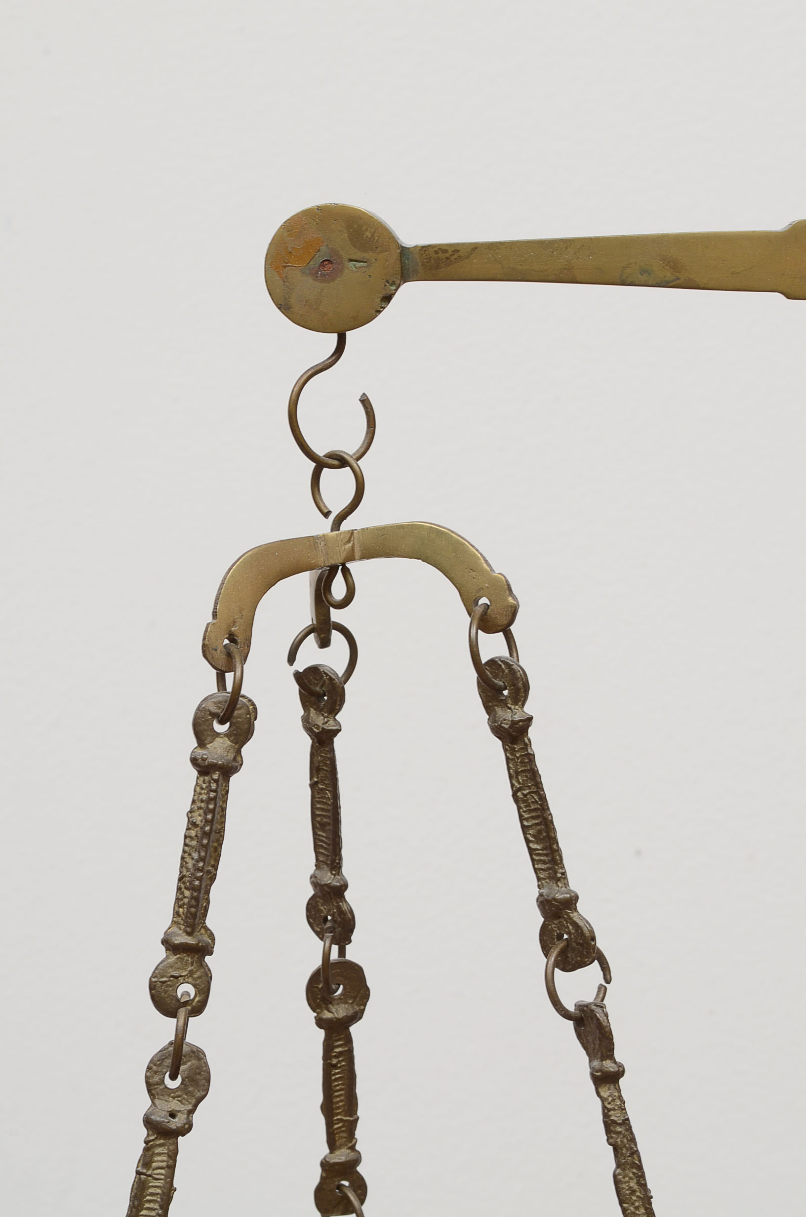 Antique Brass Apothecary Scale