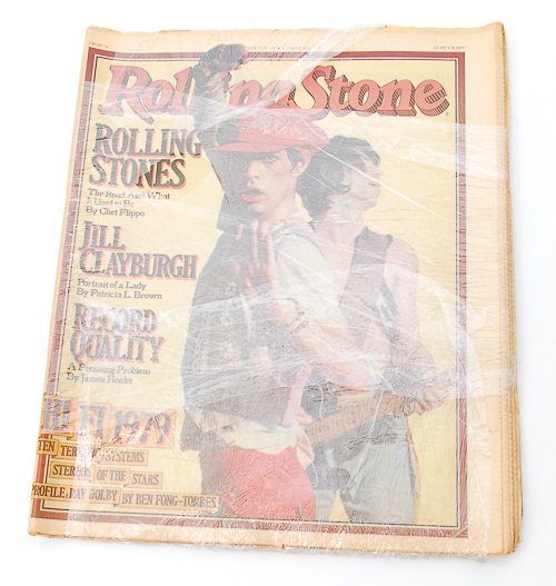 Collection of Vintage Issues of Rolling Stone Magazine