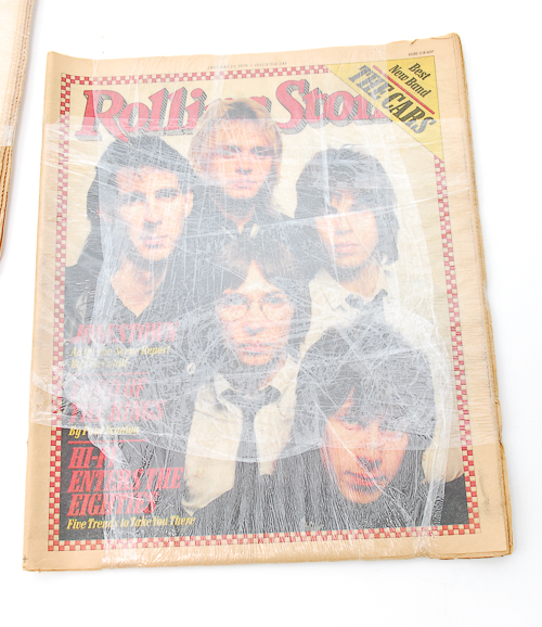 Collection of Vintage Issues of Rolling Stone Magazine