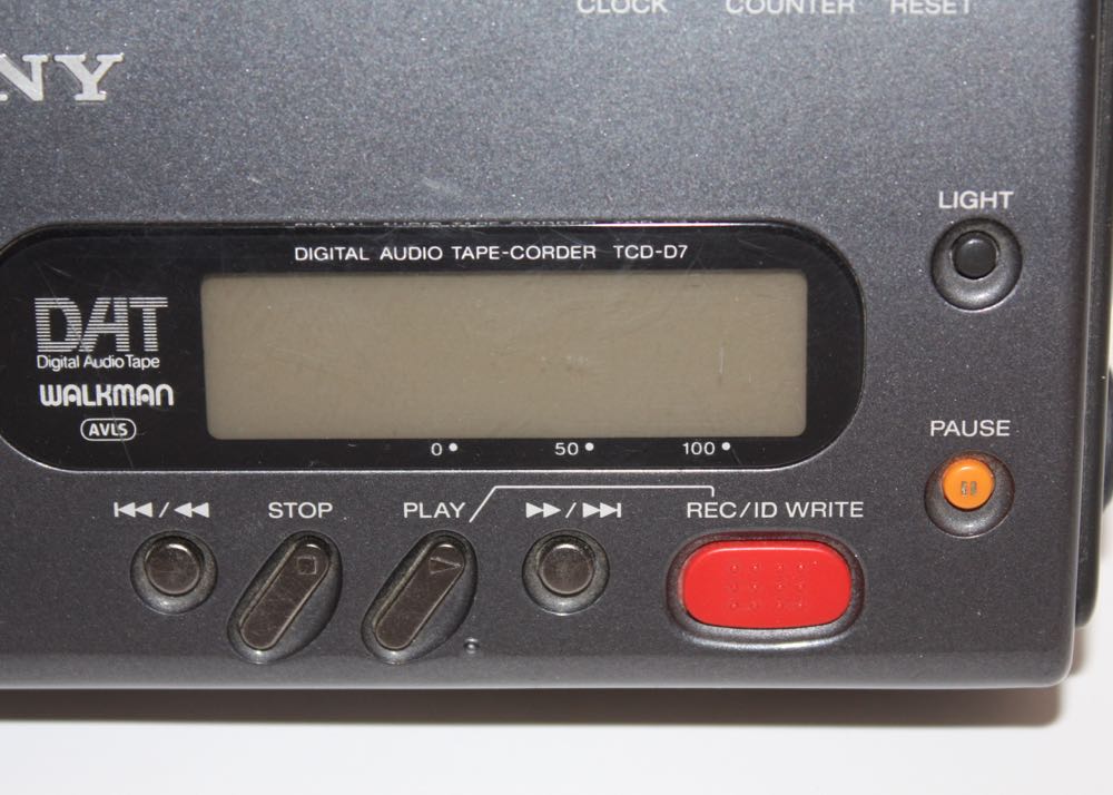 Sony Portable DAT Player Recorder