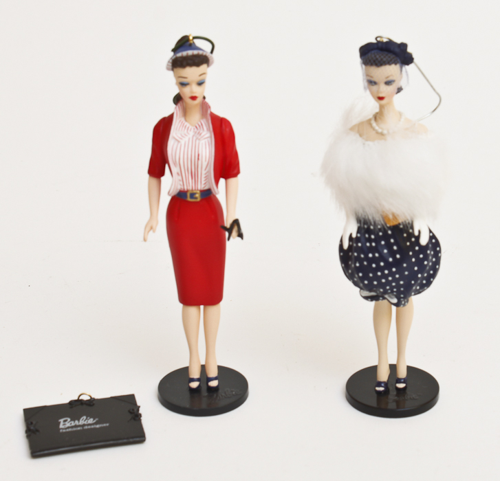 Collection of Hallmark Keepsake Barble Ornaments