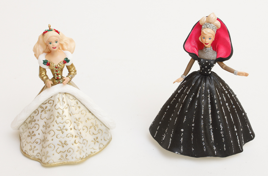 Collection of Hallmark Keepsake Barble Ornaments