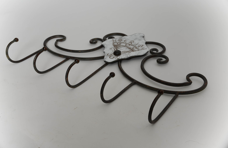 Modern Wall Mount with Hooks