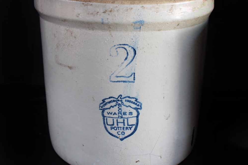 Vintage UHL Pottery Company Crocks