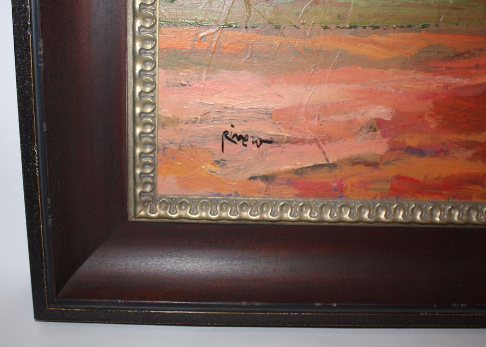 Mike Rivero Original Acrylic Plein Air Painting