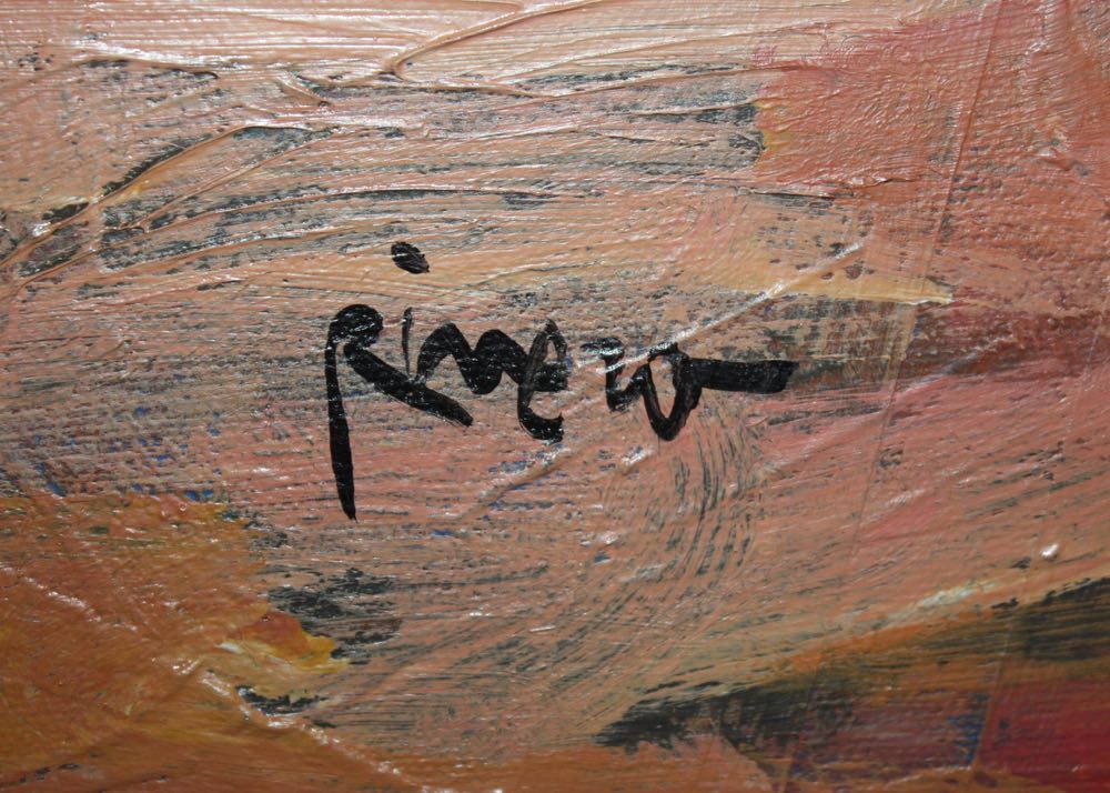 Mike Rivero Original Acrylic Plein Air Painting