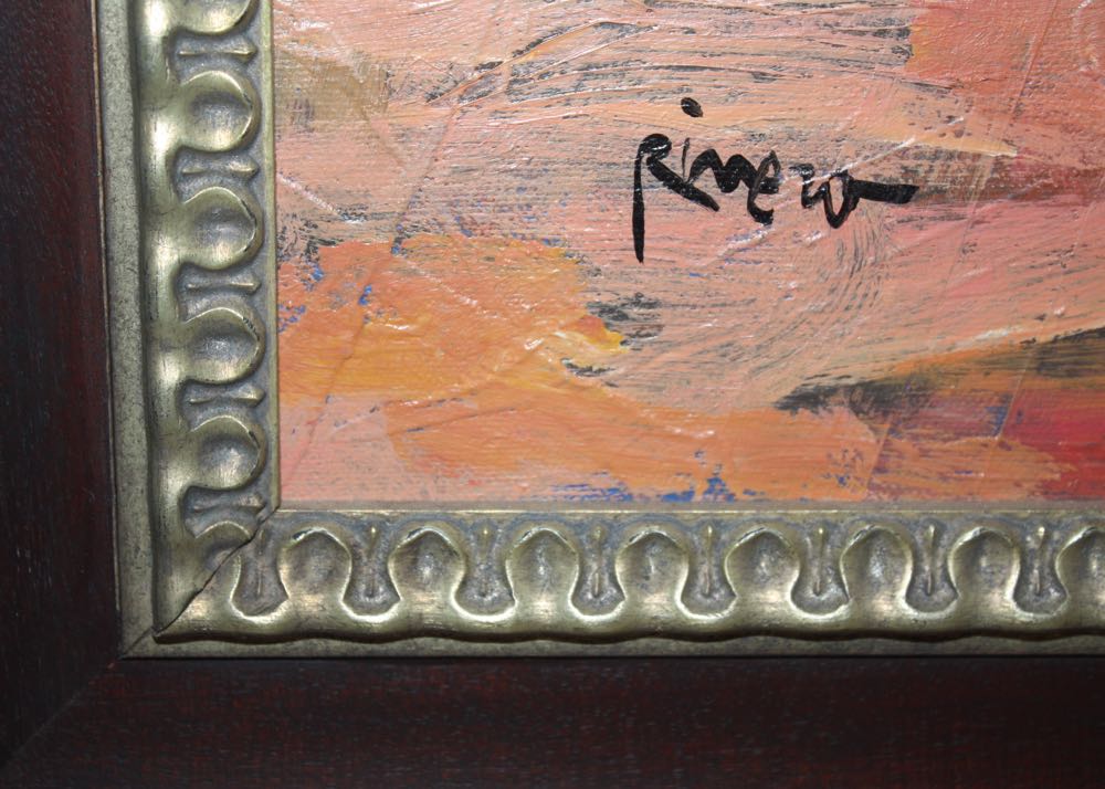 Mike Rivero Original Acrylic Plein Air Painting