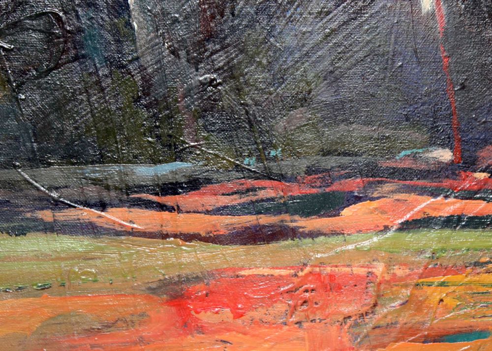 Mike Rivero Original Acrylic Plein Air Painting