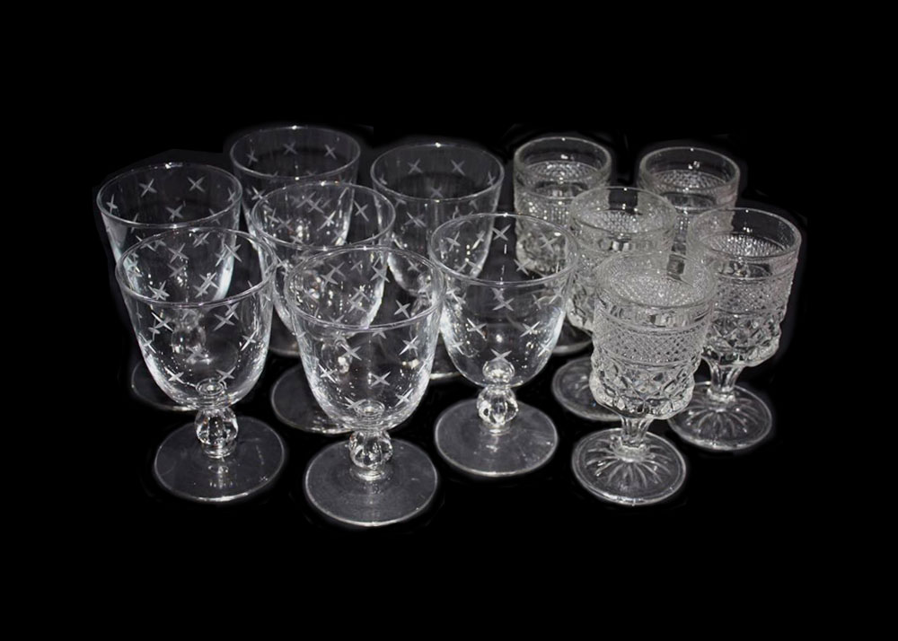 Vintage Water Goblets