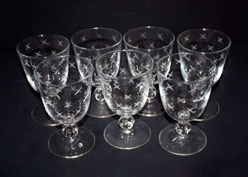 Vintage Water Goblets