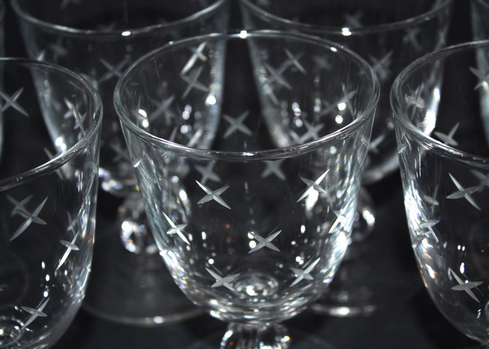 Vintage Water Goblets