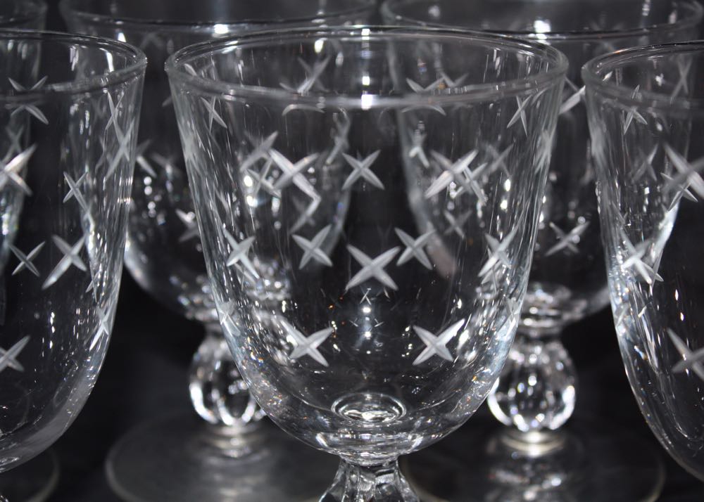 Vintage Water Goblets