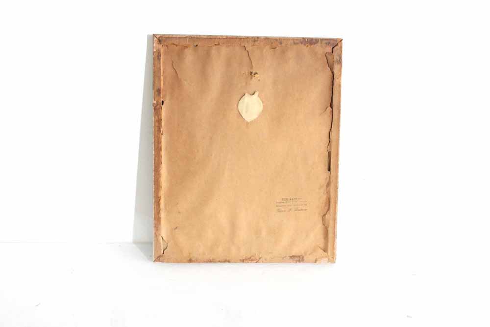 Signed Glenn F. Bastian Feather Art