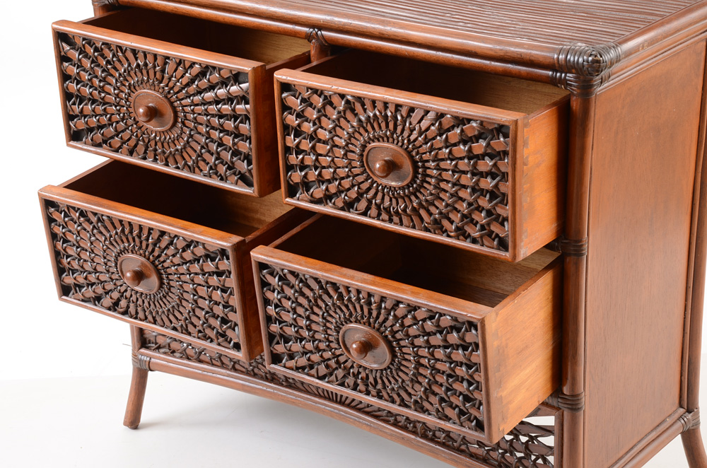 Bamboo Chest of Drawers