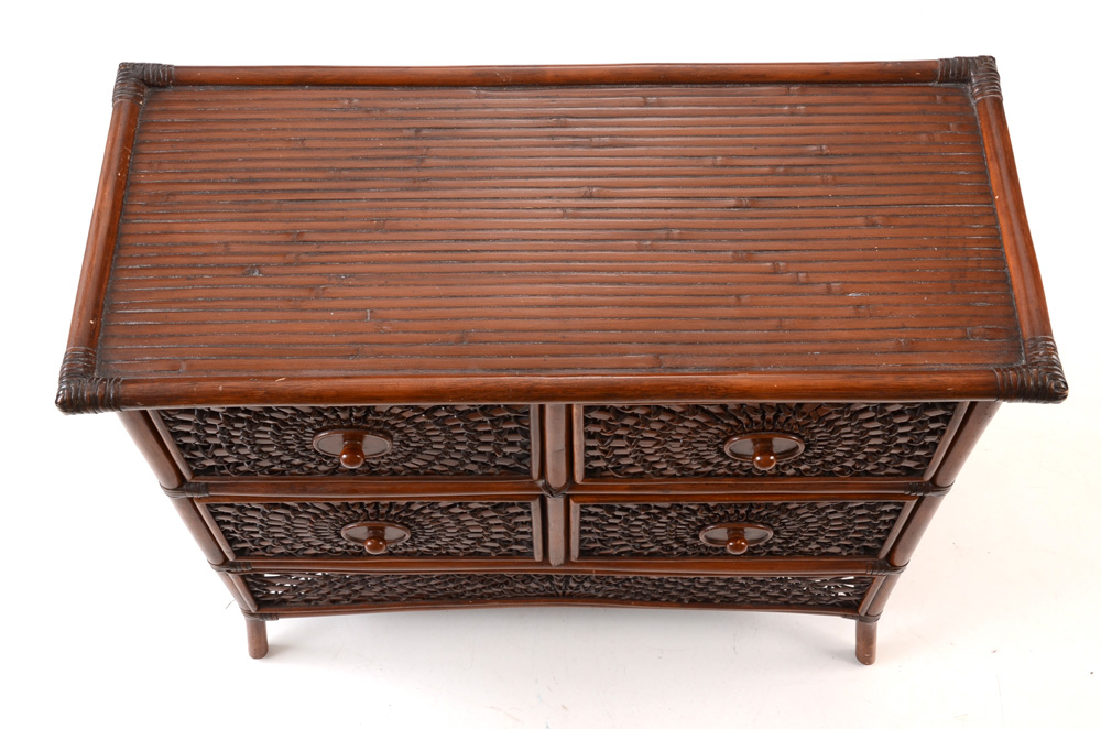 Bamboo Chest of Drawers