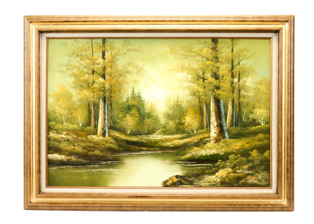 Original Oil On Canvas by Phillip Cantrell