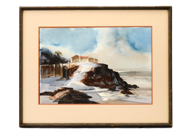 Robert Brubaker Watercolor