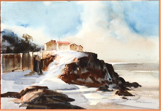 Robert Brubaker Watercolor