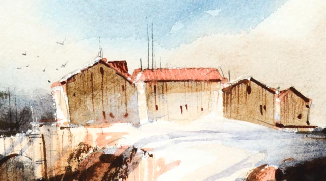 Robert Brubaker Watercolor