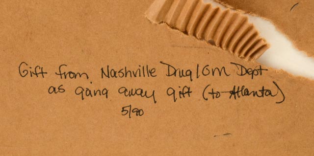 Phil Ponder "Nashville '90" Signed L/E Photo Offset Lithograph