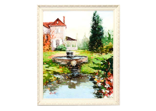 Martha Cristel Impressionistic Style Landscape Oil on Canvas