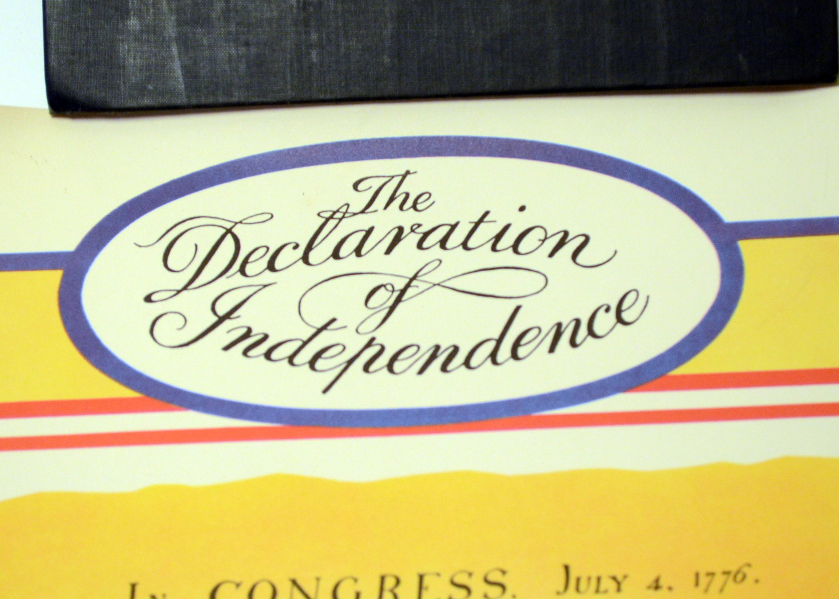 Declaration of Independence and Bill of Rights Copies