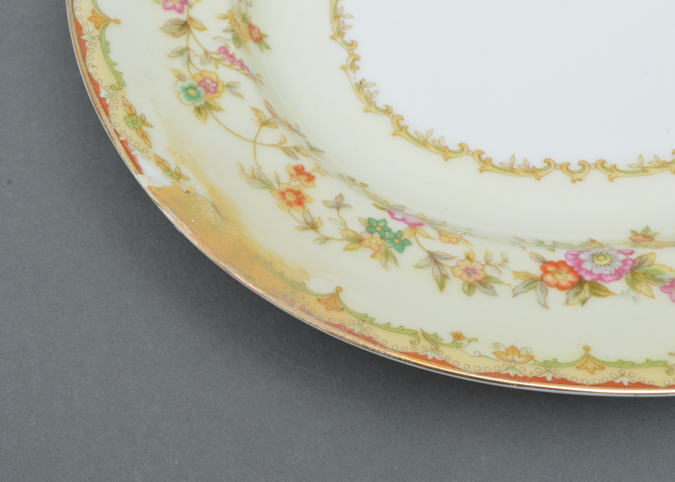 Vintage Noritake M China 12 Place Settings in  Columbine Pattern