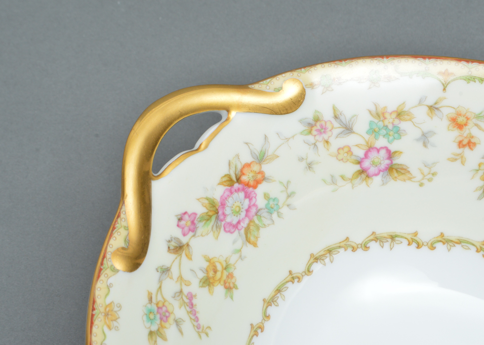 Vintage Noritake M China 12 Place Settings in  Columbine Pattern