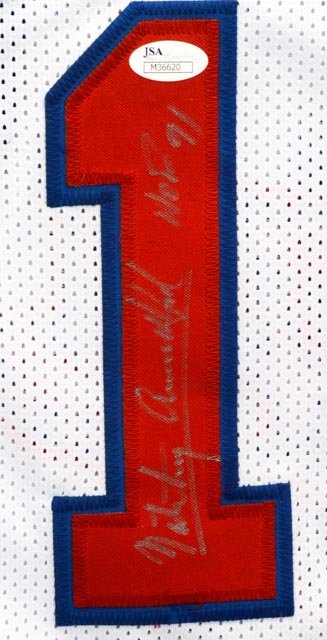 Nate Archibald Signed Jersey   COA