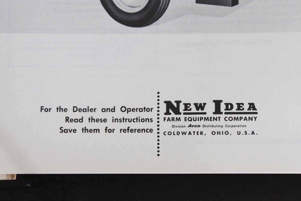 Vintage Avco Corp. Operating Manuals