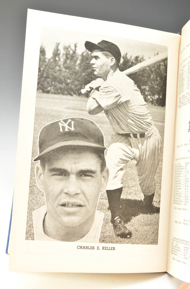 Pre-War 1940 "Baseball Register" Hardbound Book