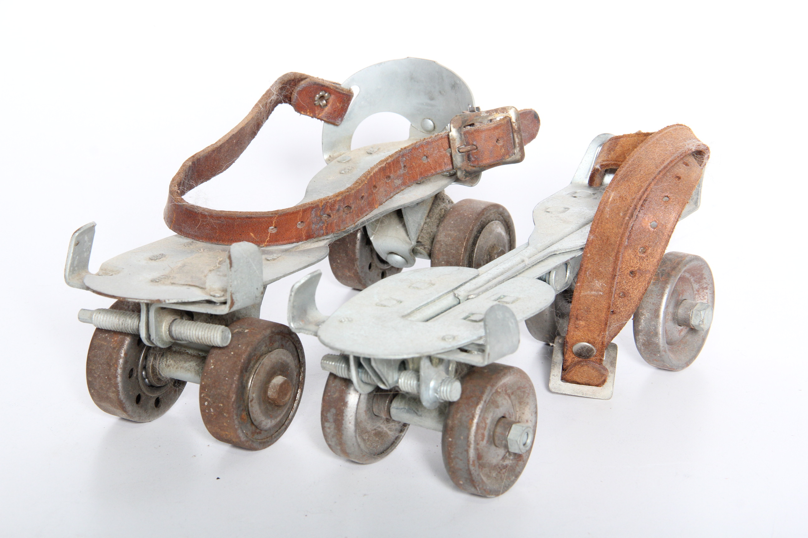 Vintage Roller Skates and Snowshoes