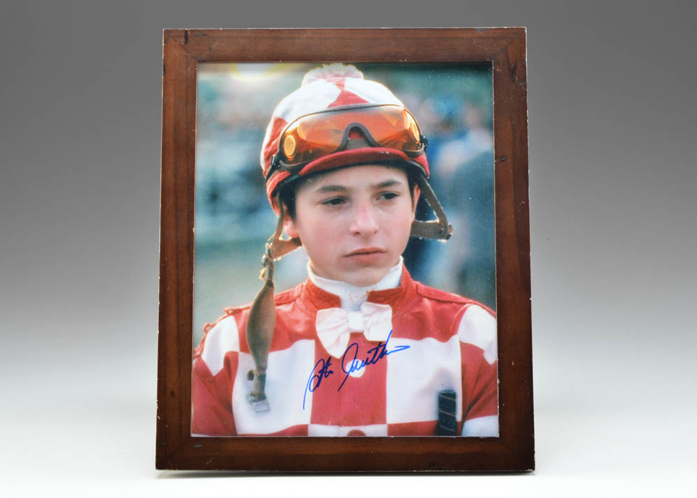 Steve Cauthen Triple Crown Winning Jockey Signed Photo