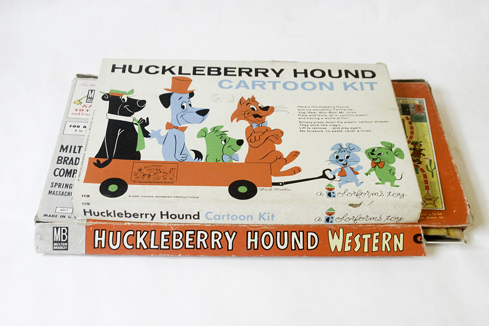 Collection of Vintage Hanna-Barbera Board Games