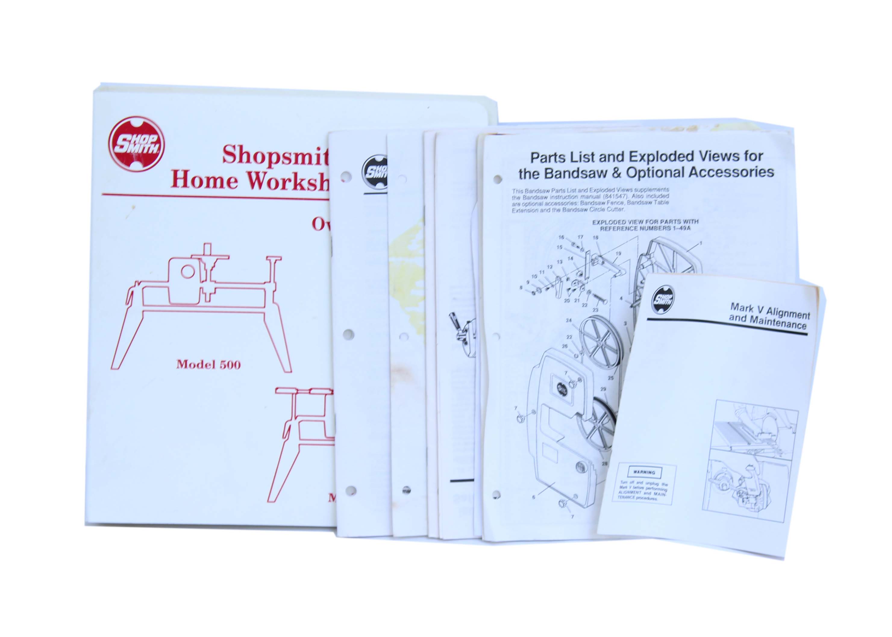 Shopsmith Mark V Workshop System with Attachments