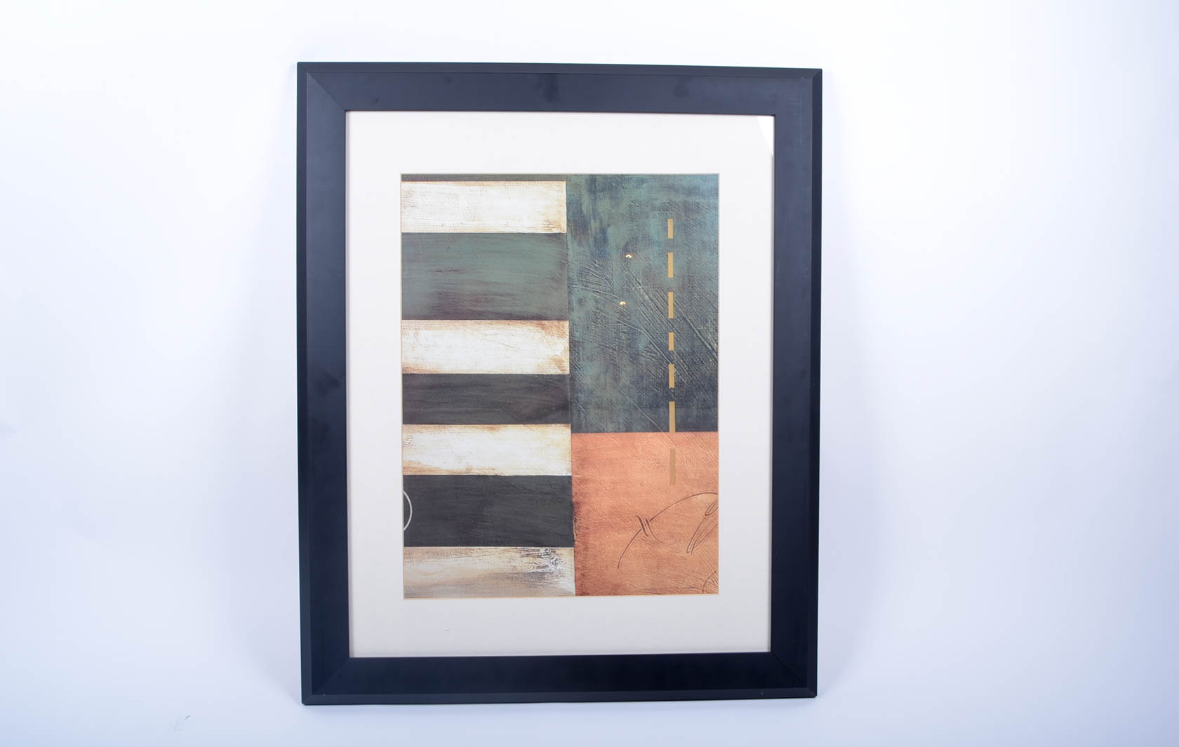 Framed Modern Offset Lithograph